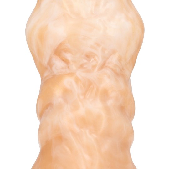 GOLDEN ALIEN INVADER - SILICONE DILDO - GOLDEN