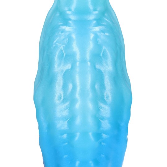 AQUATIC RAVAGER - SILICONE DILDO - BLUE