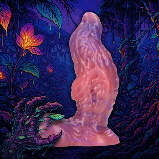 GALACTIC RAVAGER - SILICONE DILDO - PURPLE
