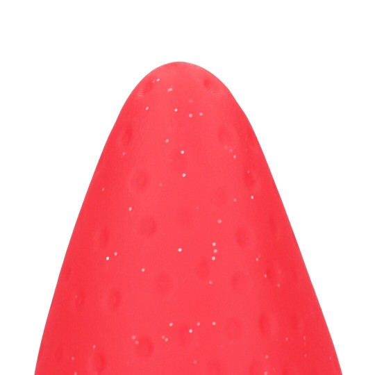 WHIPPED BERRY - SILICONE BUTT PLUG - RED/YELLOW