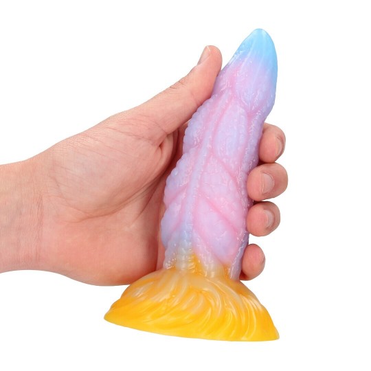 RAINBOW STALLION - SILICONE BUTT PLUG - RAINBOW