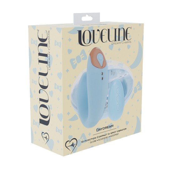 DAYDREAM - COMPACT G-SPOT VIBRATOR WITH REMOTE CONTROL - BLUE