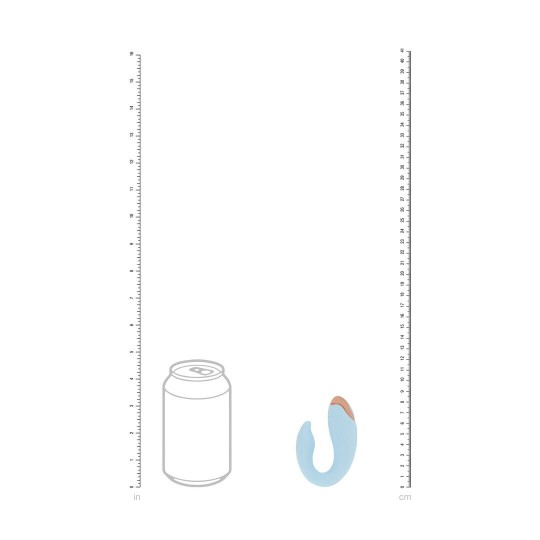 DAYDREAM - COMPACT G-SPOT VIBRATOR WITH REMOTE CONTROL - BLUE
