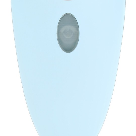 AURIE - AIRTAP VIBRATOR WITH TWO HEAD ATTACHMENTS - BLUE