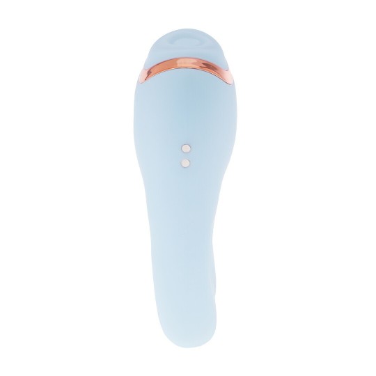 BONNIE - DOUBLE-ENDED TAPPING VIBRATOR - BLUE