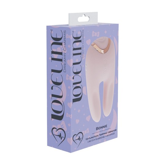 BONNIE - DOUBLE-ENDED TAPPING VIBRATOR - PINK