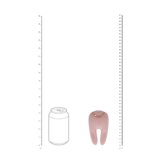 BONNIE - DOUBLE-ENDED TAPPING VIBRATOR - PINK