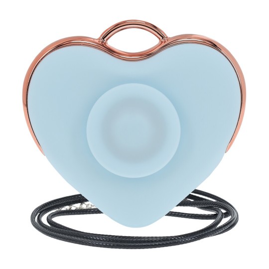 LUVIE - HEART-SHAPED AIRTAP VIBRATOR - BLUE