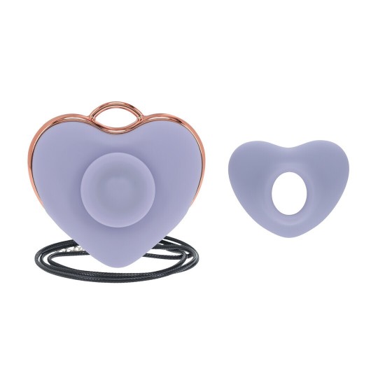 LUVIE - HEART-SHAPED AIRTAP VIBRATOR - LAVENDER