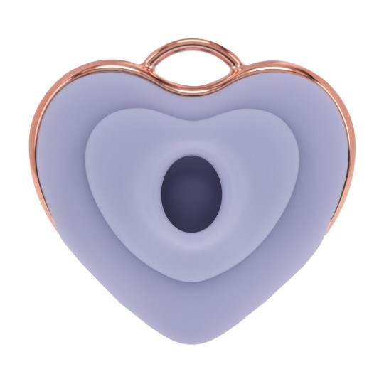 LUVIE - HEART-SHAPED AIRTAP VIBRATOR - LAVENDER