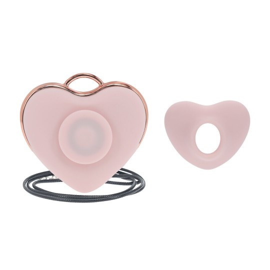 LUVIE - HEART-SHAPED AIRTAP VIBRATOR - PINK