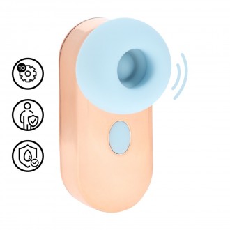 BUDSIE - EARBUD-SHAPED AIRTAP VIBRATOR - BLUE