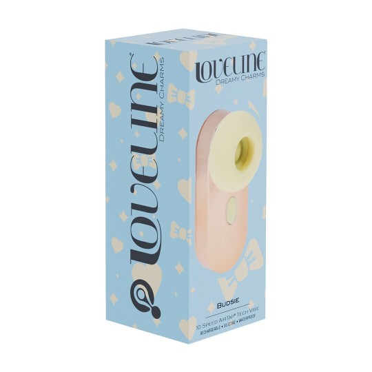 BUDSIE - EARBUD-SHAPED AIRTAP VIBRATOR - YELLOW
