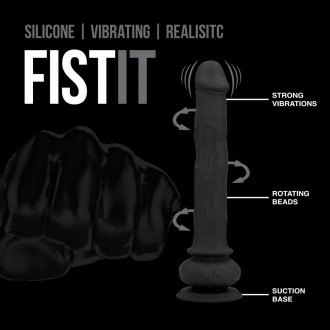 VIBRATING REALISTIC WAVE RIDER - BLACK