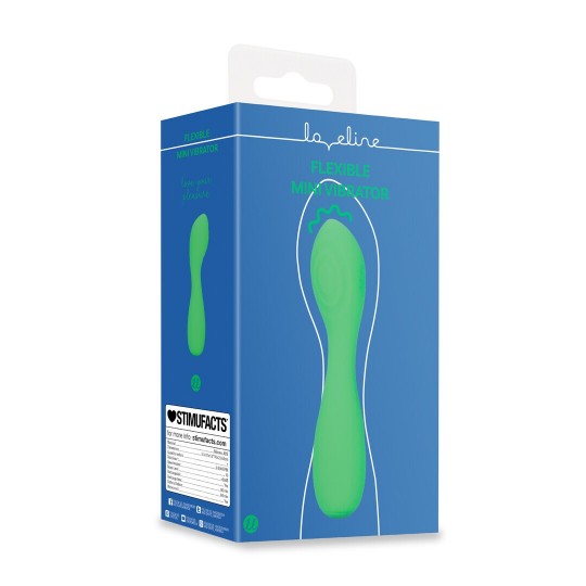 MINI FLEXIBLE VIBRATOR - GREEN BLISS