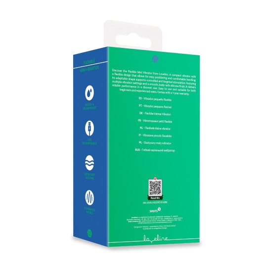 MINI FLEXIBLE VIBRATOR - GREEN BLISS
