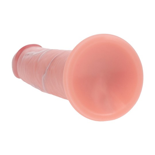 DUAL DENSITY SILICONE REALISTIC SLIDING SKIN DILDO - 7 / 18,5 CM - FLESH