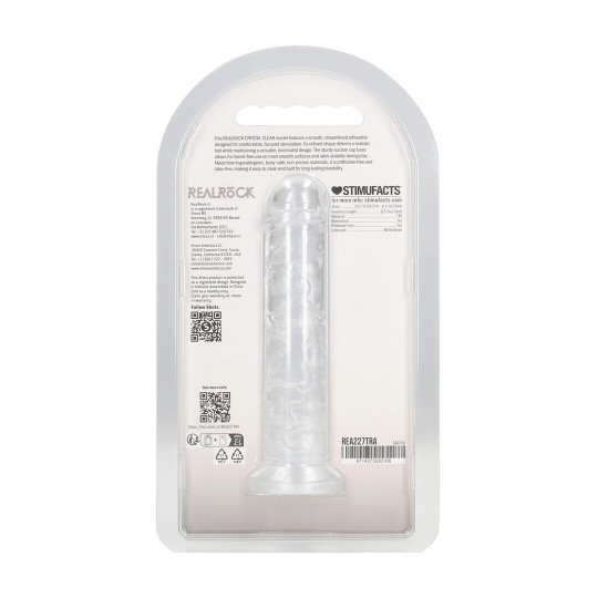 REALISTIC DILDO - 5 / 12,7 CM - TRANSPARENT