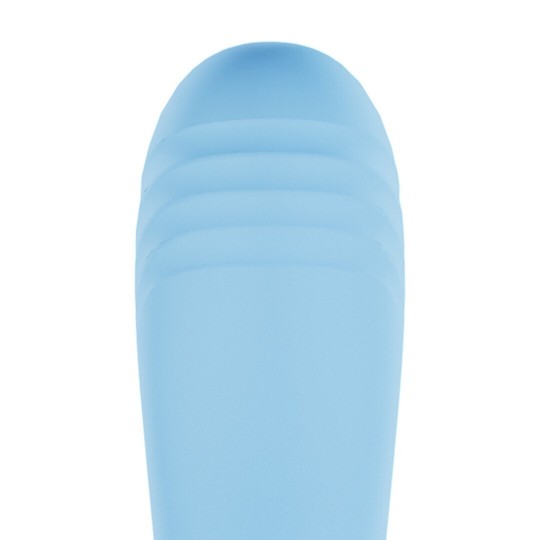 ANDRIA - G-SPOT VIBRATING AND TAP CLIT STIMULATOR WITH LED - BLUE