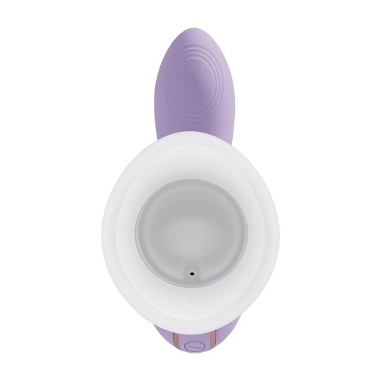CALLALILY - G-SPOT TAP VULVA BREAST SUCTION AND TONGUE STIMULATOR - LAVENDER