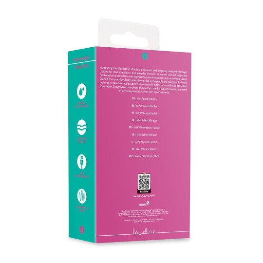 MINI RABBIT VIBRATOR - PINK