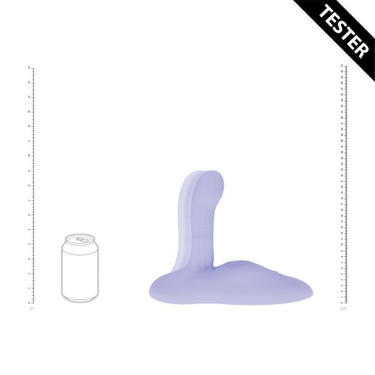 VIBRATING PULSE AND THRUST SEAT - PURPLE - TESTER
