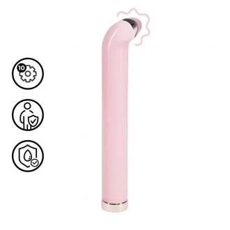 GLASS G-SPOT VIBE - PINK