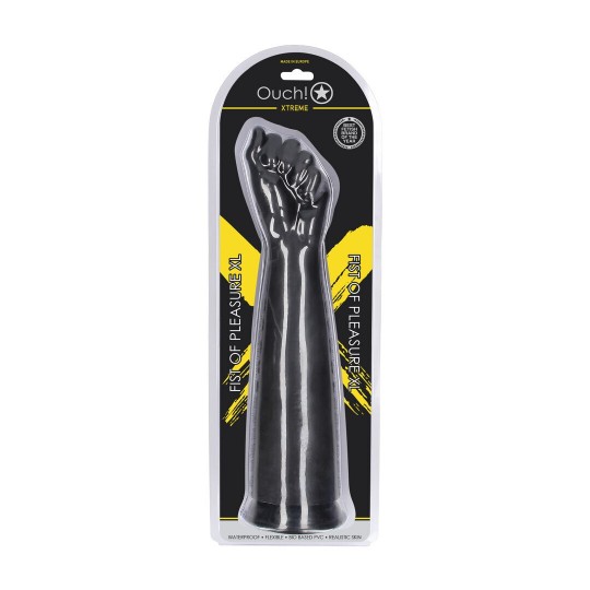 FIST OF PLEASURE XL - FIST DILDO - 35 CM - BLACK