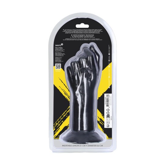 FIST OF PLEASURE - FIST DILDO - 21 CM - BLACK