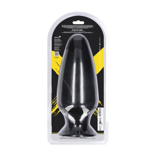 MEGA X - ANAL PLUG - 29 CM - BLACK