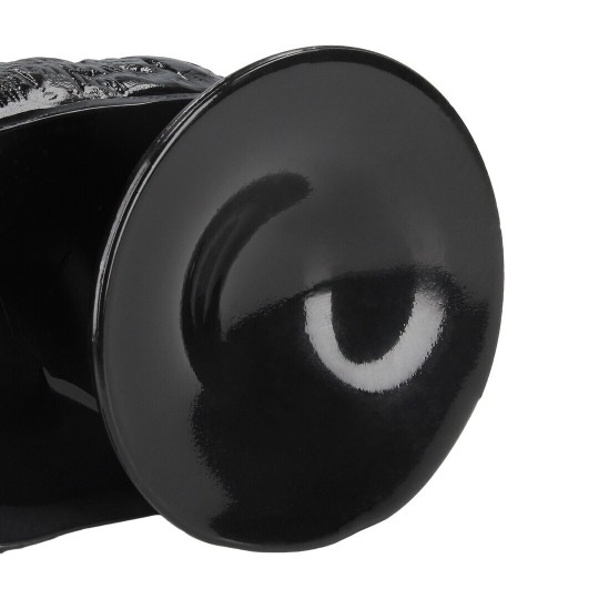 REALISTIC GIANT - REALISTIC DILDO - 32 CM - BLACK