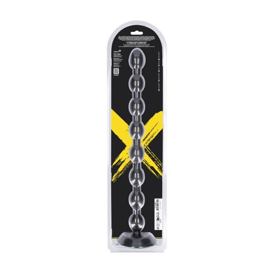 CHAIN REACTION - ANAL PLUG - 49 CM - BLACK