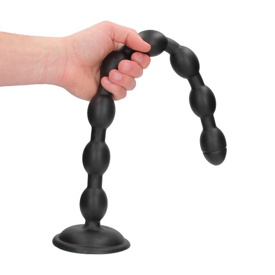 CHAIN REACTION - ANAL PLUG - 49 CM - BLACK