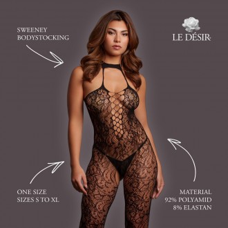 SWEENEY - BODYSTOCKING - ONE SIZE - BLACK