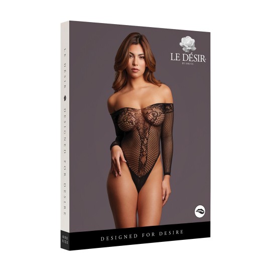 MATILDA - LACE BODY - ONE SIZE - BLACK
