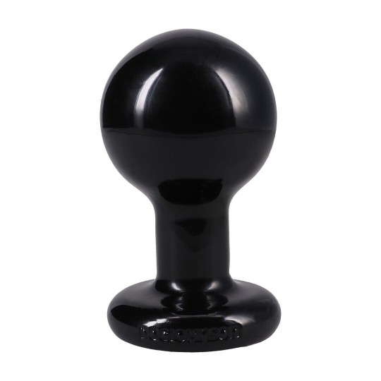 THE CLASSIC - ROUND BUTT PLUG - 3 PIECE SET - BLACK