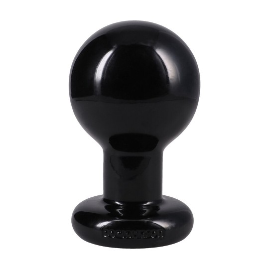 THE CLASSIC - ROUND BUTT PLUG - 3 PIECE SET - BLACK