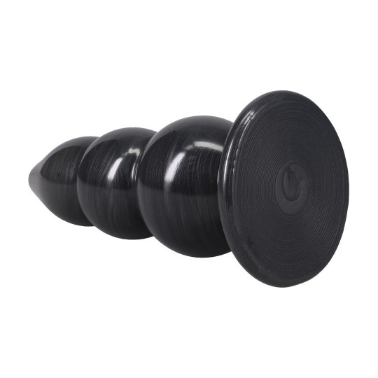 TRIPLE PAYLOAD - BUTT PLUG - GUN METAL