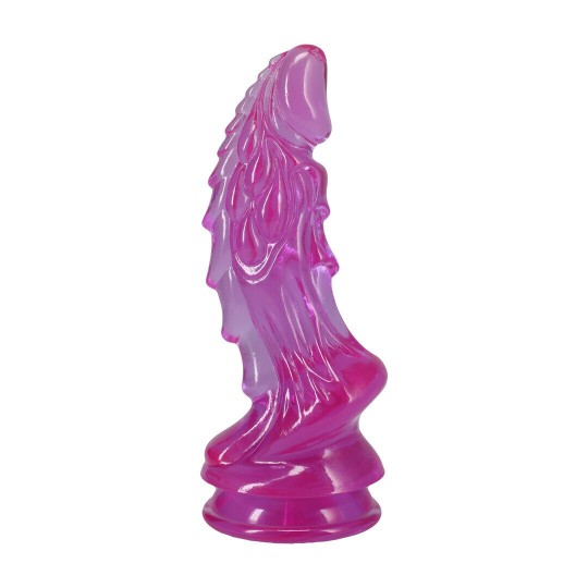 INVADER - FANTASY DILDO - 8.5 / 21,6 CM - PURPLE