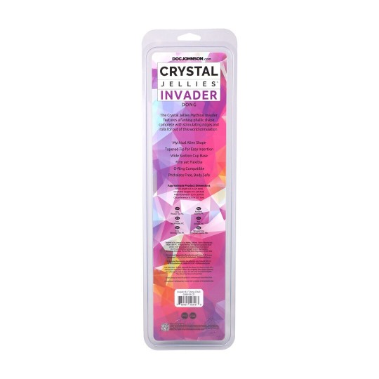 INVADER - FANTASY DILDO - 8.5 / 21,6 CM - TEAL
