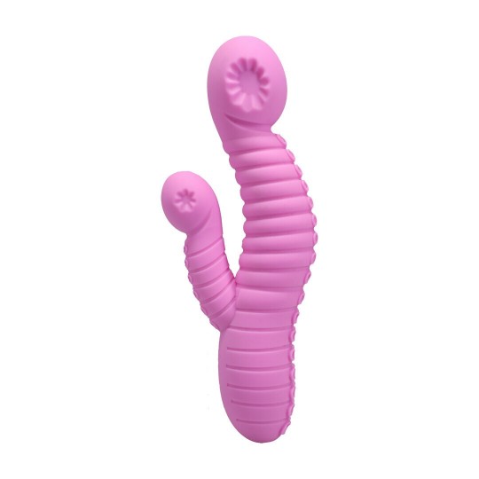 INTO THE C - SEAPUSS - WARMING RIPPLED RABBIT VIBRATOR - PURPLE