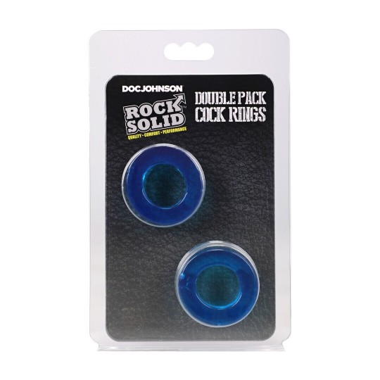 DOUBLE PACK COCKRINGS - BLUE