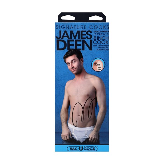 JAMES DEEN - REALISTIC ULTRASKYN DILDO - 8 / 21 CM - VANILLA