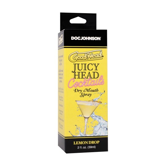 JUICY HEAD - COCKTAILS - DRY MOUTH SPRAY - LEMON DROP - 2 FL OZ / 59 ML