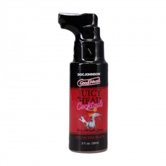 JUICY HEAD - COCKTAILS - DRY MOUTH SPRAY - SEX ON THE BEACH - 2 FL OZ / 59 ML