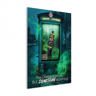 FICTION LUBES - FOAMBOARD POSTER A4