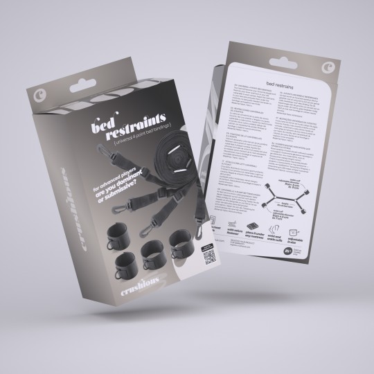 RESTRIÇÕES UNIVERSAIS BED RESTRAINTS CRUSHIOUS