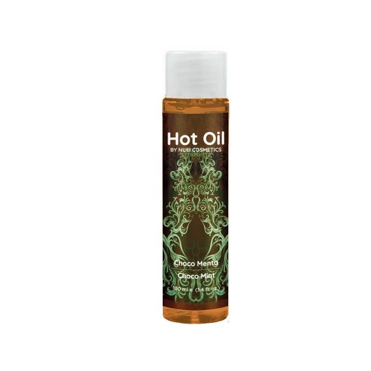 MASSAGEÖL MIT WÄRMENDER WIRKUNG – SCHOKOLADE UND MINZE  HOT OIL NUEI 100ML