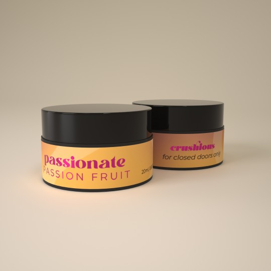 VELA DE MASAJE PASSIONATE CON FEROMONAS Y AROMA A FRUTA DE LA PASIÓN 20 ML CRUSHIOUS