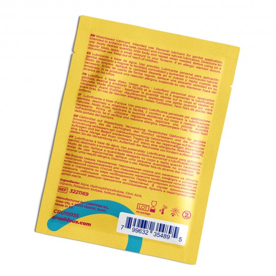 CRUSHIOUS WATERBASED LUBRICANT SACHET 4 ML
